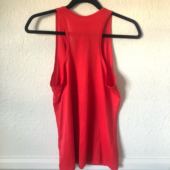 Nike | Red Dri Fit Racerback Tank Top, Size Medium - Picture 4 of 4